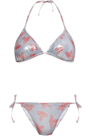 Vivienne Westwood Bikini con estampado Orb