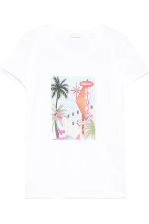Liu Jo Camiseta con detalle de strass
