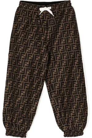 Fendi Pantalones de chándal con logo FF