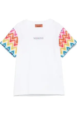 Missoni Camiseta con logo bordado
