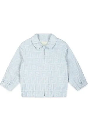 Fendi Chaqueta bómber con logo en jacquard