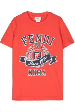 Fendi Camiseta con logo estampado