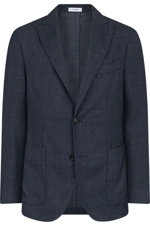Boglioli Blazer de mezcla de lana virgen con doble botonadura