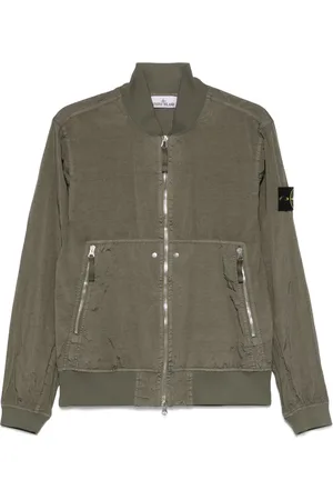 Stone Island Chaqueta bómber impermeable
