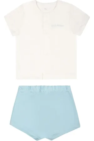 Petit Bateau Conjunto de pantalones cortos de algodón orgánico