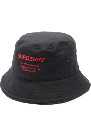 Burberry Sombrero de pescador con logo bordado 2010