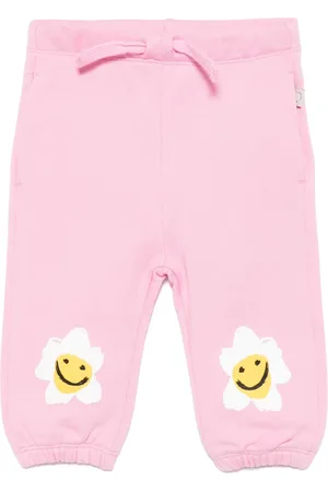 Stella McCartney Pantalones con motivo floral