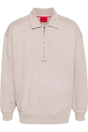 HUGO BOSS Sudadera con logo de goma