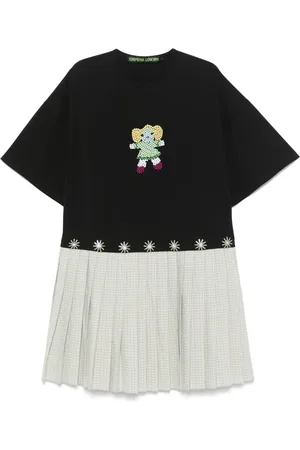 Chopova Lowena Vestido midi Saltos