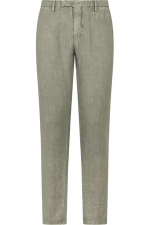 Boglioli Pantalones chinos de lino