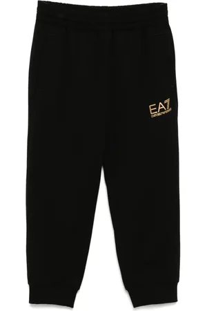 EA7 Pantalones de chándal con logo estampado