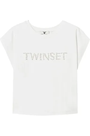 Twin-Set Camiseta con logo bordado