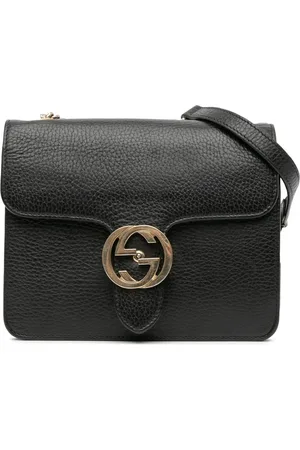 Gucci Bandolera Dollar Interlocking G pequeña en piel de becerro 2000-2015