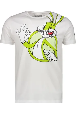 Iceberg Camiseta estampada de algodón