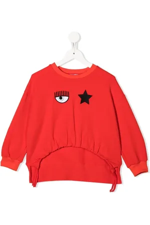 Chiara Ferragni Sudadera con logo bordado