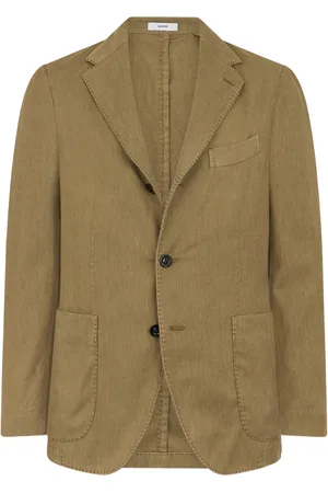Boglioli Blazer de mezcla de lino