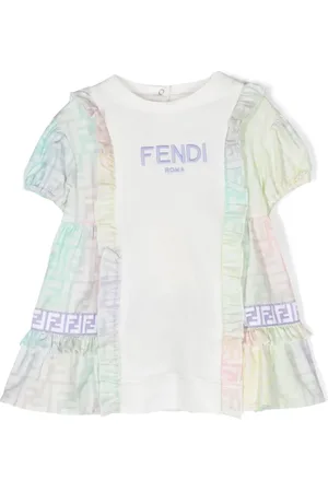 Fendi Vestido con motivo FF