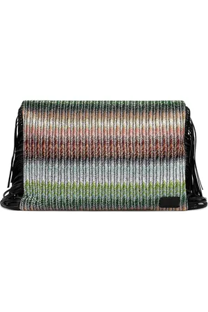 Missoni Bolso de mano con flecos
