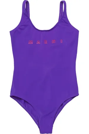 Marni Bañador con logo estampado
