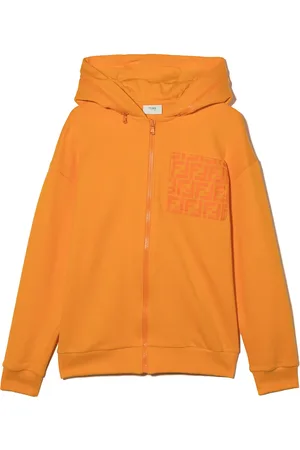 Fendi Chaqueta con cremallera y bolsillos de parche FF