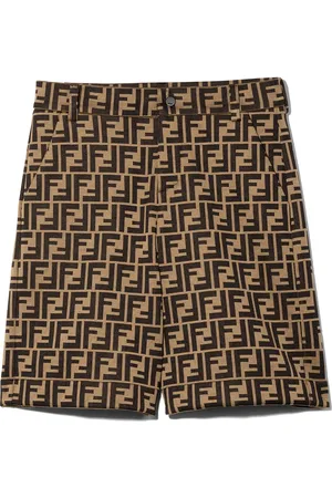 Fendi Pantalones cortos con motivo FF