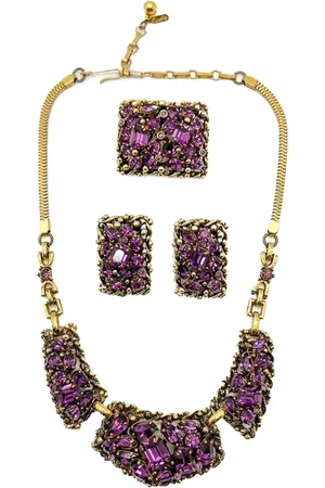 JENNIFER GIBSON JEWELLERY Barclay necklace set (set of three)