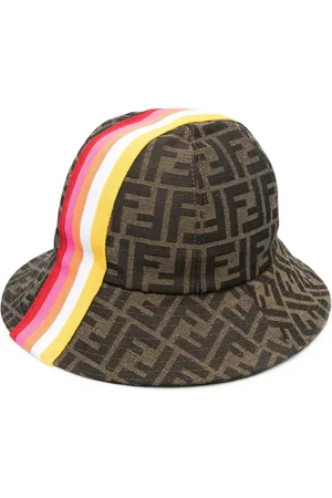 Fendi Sombrero de pescador con motivo FF
