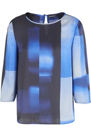 Emporio Armani Blusa con diseño colour block