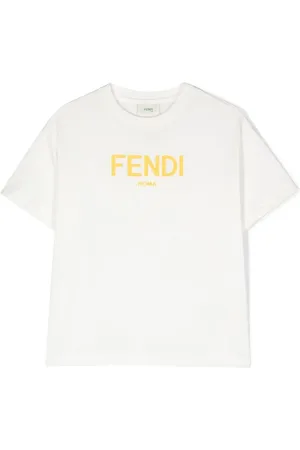 Fendi Camiseta con logo estampado