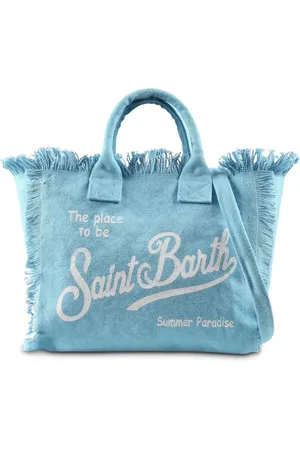 MC2 SAINT BARTH Bolso shopper con logo estampado
