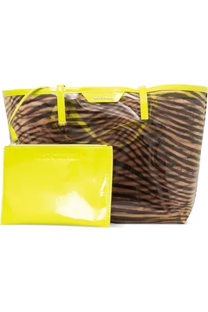 Roberto Cavalli Bolso de hombro con animal print