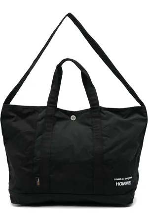 Comme des Garçons Bolso shopper con logo bordado