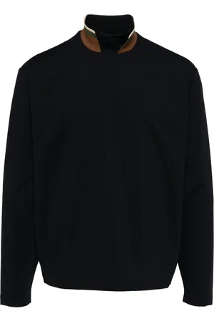 Kolor Sudadera con cuello de canalé