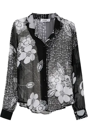 AMIR SLAMA Camisa con estampado floral