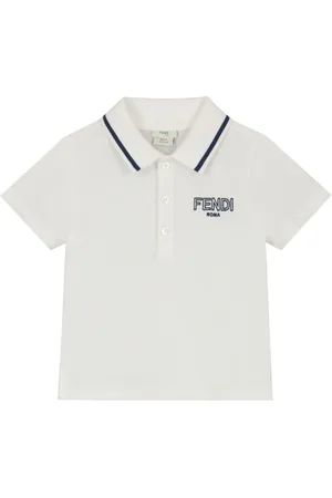 Fendi Polo con logo bordado