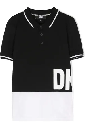 DKNY Polo con logo estampado