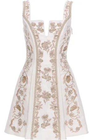 Agua by Agua Bendita Vestido bordado