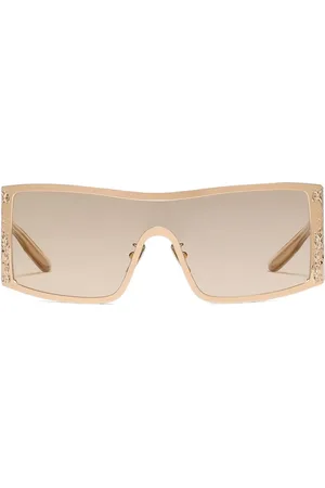 Dolce & Gabbana Gafas de sol oversize con aplique floral