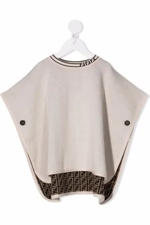Fendi Poncho con monograma