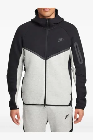 Nike Chaqueta Tech Windrunner "Black/Dark Heather Grey"