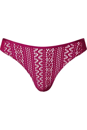 Twin-Set Bragas de bikini brasileñas con encaje