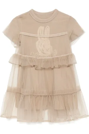 JNBY by JNBY Vestido con conejos estampados