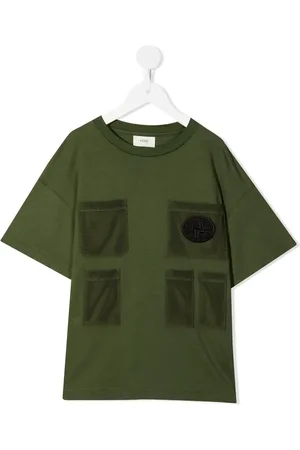 Fendi Camiseta con parche del logo FF