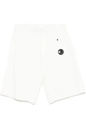 C.P. Company Pantalones cortos de deporte con detalle Lens