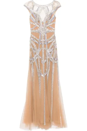Zuhair Murad Vestido de fiesta acampanado con bordado