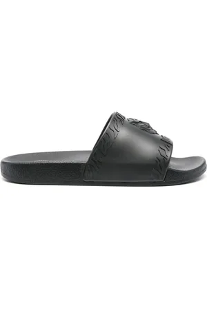 Roberto Cavalli Sandalias con logo en relieve