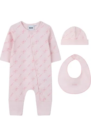 HUGO BOSS Set de pelele con logo estampado