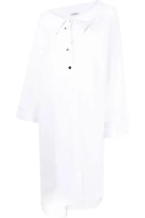KRIZIA Vestido camisero midi con botones