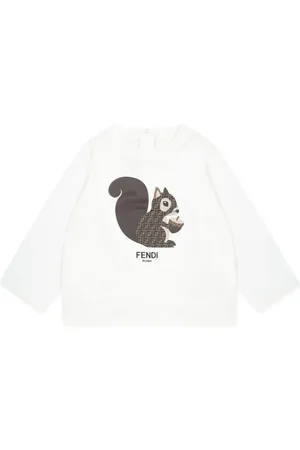 Fendi Camiseta con logo estampado
