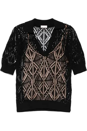 Liu Jo Camiseta de encaje
